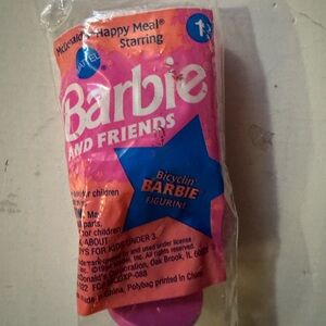 NIB Vintage McDonald's Happy Meal Toy Barbie & Friends: Bicyclin' Barbie 1994